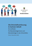 Titelbild: Handbuch der Ortschaftsverfassung / Eine Orientierung für Ortschaftsräte, Ortsbürgermeister und Ortsvorsteher