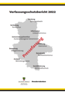 Titelbild: Verfassungsschutzbericht 2022 des Landes Sachsen-Anhalt