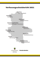 Titelbild: Verfassungsschutzbericht 2021 des Landes Sachsen-Anhalt
